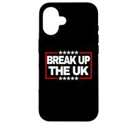 Break Up The UK Bold Stars Scottish Independence Case for iPhone 16