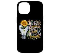 Break Your Limits And Outgrow Yourself Motivational Case for iPhone 14