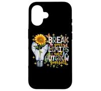 Break Your Limits And Outgrow Yourself Motivational Case for iPhone 16
