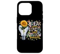 Break Your Limits And Outgrow Yourself Motivational Case for iPhone 16 Pro