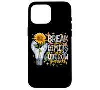 Break Your Limits And Outgrow Yourself Motivational Case for iPhone 16 Pro Max