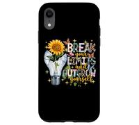 Break Your Limits And Outgrow Yourself Motivational Case for iPhone XR
