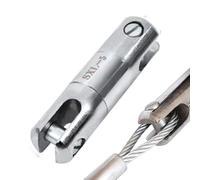 Breakaway Swivel Cable Pull | Multi-Purpose Heavy Duty Wire Pulling Swivel | Transparent Portable for Traction Machines, Tensioners | Cable Handling and Pulling Tool