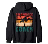 Breakdance Coach Trainer Street Dancer Hip Hop Style Zip Hoodie