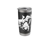 Breakdancer Sketch Dancing Stainless Steel Insulated Tumbler