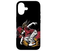 Breakdancing Girl Drawing Hiphop Culture Case for iPhone 17