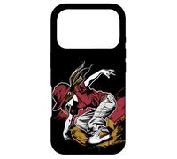 Breakdancing Girl Drawing Hiphop Culture Case for iPhone 17 Pro
