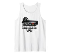 Breaker 1-9 CB Radio Trucker Vintage Citizens Band Driver Tank Top