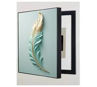 Breaker Box Cover Decorative 19.7x27.5 Inch, Wall Mounted Electrical Panel Cover Distribution Box Decorative Painting for Living Room, Bedroom, Office, Cafe(C,40x60cm/15.7x23.6in)