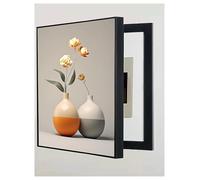 Breaker Box Cover Decorative 19.7x27.5 Inch, Wall Mounted Electrical Panel Cover Distribution Box Decorative Painting for Living Room, Bedroom, Office, Cafe(K,40x60cm/15.7x23.6in)