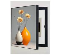 Breaker Box Cover Decorative 19.7x27.5 Inch, Wall Mounted Electrical Panel Cover Distribution Box Decorative Painting for Living Room, Bedroom, Office, Cafe(H,45x55cm/17.7x21.6in)
