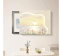 Breaker Box Cover Decorative, Decorative Fuse Box Covers, PS Picture Frame, Opens by Sliding to The Right(60x50 cm/23.6x19.7 in)