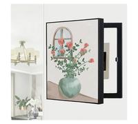 Breaker Box Decorative Cover Electrical Panel Cover Fuse Meter Box Suitable for Living Room, Dining Room, Kitchen, Bathroom BUJNIE(D,45x55cm/17.7x21.6in)