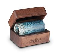 Breaker Ceramic Guitar Slide Bundle - Handmade Ocean Wave-Inspired Crackle Glaze (Medium)