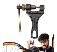 Breaker for Chain Link - Steel Motorcycle Tool, Pin Splitter Kit, Rustproof Rivet Device | Link Removal Scooters Go-Karts Cycle Repair Molybdenum Heavy Duty Maintenance Garage Workshop Mechanical