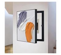 Breaker Panel Decorative Cover, Electricity Meter Box Cover for Gallery, Home, Offices, Hallway, Cafe, Kitchen, Hotel BUJNIE(D,50x60cm/19.6x23.6in)