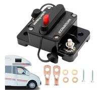 Breaker Switches, Manual Reset 12v-48v Dc for Car Audio System Protection, Automotive Current Overload Protection Switches for Stereo