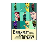 Breakfast at Tiffany's #2 A4 Unframed Old Advert Classic Vintage American Romantic Film Cinema Movie Star Poster Famous Hepburn Picture Bedroom Artwork Print Photo Wall Decoration Reprint