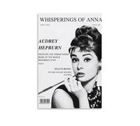 Breakfast at Tiffany's Anti Splash Art Posters Living Room And Bedroom Hanging Paintings Suitable for Multiple Scenarios No Need for Punching Easy to Install Suitable for Gifts And Personal UseUnframe