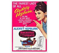 Breakfast At Tiffanys Audrey Hepburn Poster/Print/Picture Satin Photo Paper - A4-210mm x 297mm