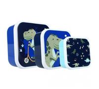 Breakfast Bag 3in1 Dino Navy Pret
