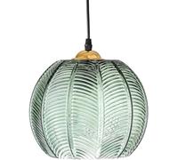 Breakfast bar Lights Pendant Green Leaf Grain Glass Chandelier Dining Room Lamp Creative Hotel Study Light in The Bedroom Adjustable Ceiling Lighting Nordic Postmodern Restaurant (Size : 15cm) Star