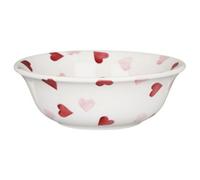 Breakfast Bowl: 16Cm Cereal Bowl Emma Bridgewater Pink Hearts, Ceramic