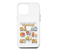 Breakfast Buddies Cute Kawaii Breakfast Food Friends Cartoon Case for iPhone 12 Pro Max