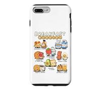 Breakfast Buddies Cute Kawaii Breakfast Food Friends Cartoon Case for iPhone 7 Plus/8 Plus