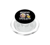 Breakfast Can Be Eaten At Anytime Coffee Eggs PopSockets PopGrip for MagSafe