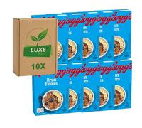 Breakfast Cereal Mini Portions - Bran Flakes 40g - Compatible with Kellogg’s By Luxe Bitez (Pack of 10)