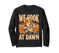 Breakfast Chef We Cook At Dawn Long Sleeve T-Shirt