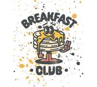 Breakfast Club: a 100 page college-ruled notebook