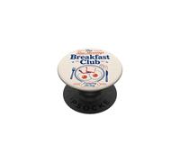 Breakfast Club Slow Mornings Brunch Lover Eggs Toast PopSockets Adhesive PopGrip