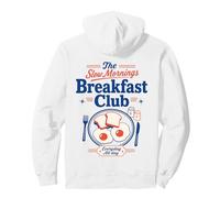 Breakfast Club Slow Mornings Brunch Lover Eggs Toast Pullover Hoodie