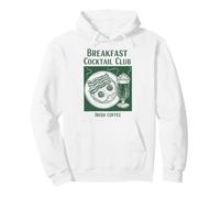 Breakfast Cocktail Club Irish Coffee Bacon Brunch Food Pullover Hoodie