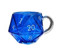 Breakfast Coffee Cup- Polyhedral Novelty Mug, Glass Tea Cup, Fun Morning Beverage, Ergonomic Handle, Easy Maintenance | Relaxing Moments Cup-for Morning Routine Birthday Party Weekend Leisure