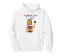 Breakfast Crew Start Your Day With A Smile Brunch Coffee Pullover Hoodie