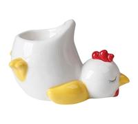 Breakfast Egg Holder Porcelain Chicken or Cup Add a touch of elegance to your morning routine Easy to clean egg cup