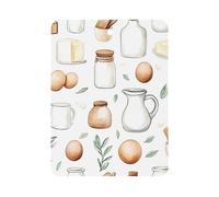 Breakfast Eggs Milk Toast Automotive Air Fresheners Mirror Aromatherapy Tablets Ornament Car Fragrance Scented Cards Square