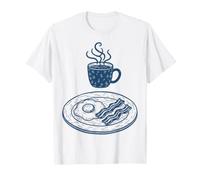 Breakfast Funny Brunch Coffee Bacon Pancake Food Breakfast T-Shirt