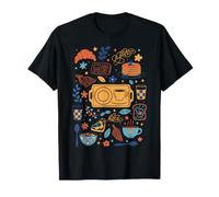 Breakfast Funny Brunch Coffee Pancake Bacon Food T-Shirt