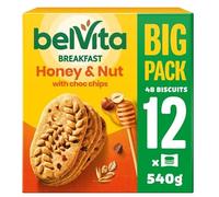 Breakfast Honey & Nut with Choc Chips 540g Gift Hamper "Deliciousness that brings a smile" Treat For All Occasions (Pack Of 4)