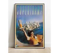 Breakfast In America POSTER Supertramp Album Concert Tour Live Promo : A Huge 36"x24" Poster : BRING YOUR WALLS TO LIFE !