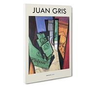 Breakfast Juan Gris Canvas Print | Gallery Wrapped 30mm Frame Wall Art | 30x20 inches | Ready to Hang | Contemporary Picture | Living Room Bedroom Lounge Office