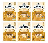 Breakfast Jumbo Oats 100% Wholegrain No Added Sugar High Fibre 1 KgX6