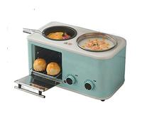 Breakfast Maker Breakfast Station 3 in 1 Multifunctional Toaster Oven Station Stainless Toaster With Griddle for Frying, Roasting,Boiling,Steaming, Easy Making Boiled Eggs,Cake,Sandwiches,Toast,Noodle