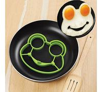 Breakfast Omelette Mold Silicone Egg Pancake Ring Shaper Cooking Tool DIY Kitchen Accessories Gadget Egg Fired Mould (Frog)