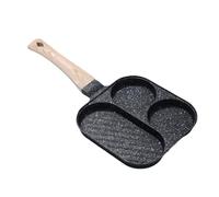 Breakfast Pan 3-Section Electric Induction Stove Cooker Omelette Steak