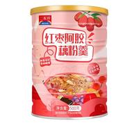 Breakfast Porridge, Red Date Nut Lotus Root Powder Soup, Instant nut and lotus root powder, Healthy Meal Substitute Powder (1 can)